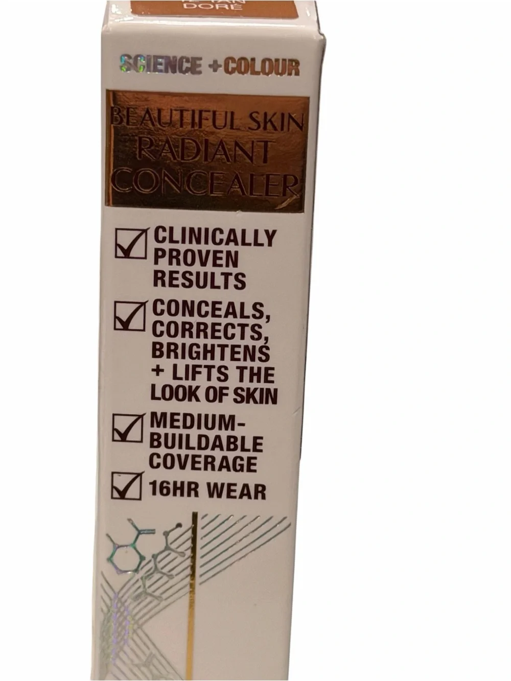 Charlotte Tilbury Beautiful Skin Radiant Concealer 12 Tan 0.25 oz NEW Makeup